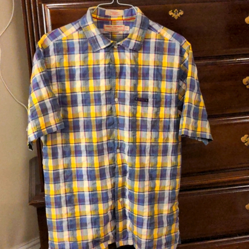 Short Sleeve Button Down by Daniel Cremieux Size M